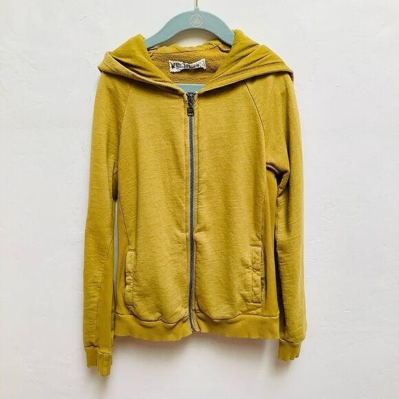 SPLENDID HOODIE YELLOW SWEATSHIRT SIZE 10 EUC - Picture 1 of 7